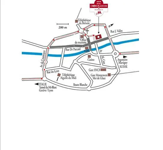 호텔 La Croix Blanche 샤모니